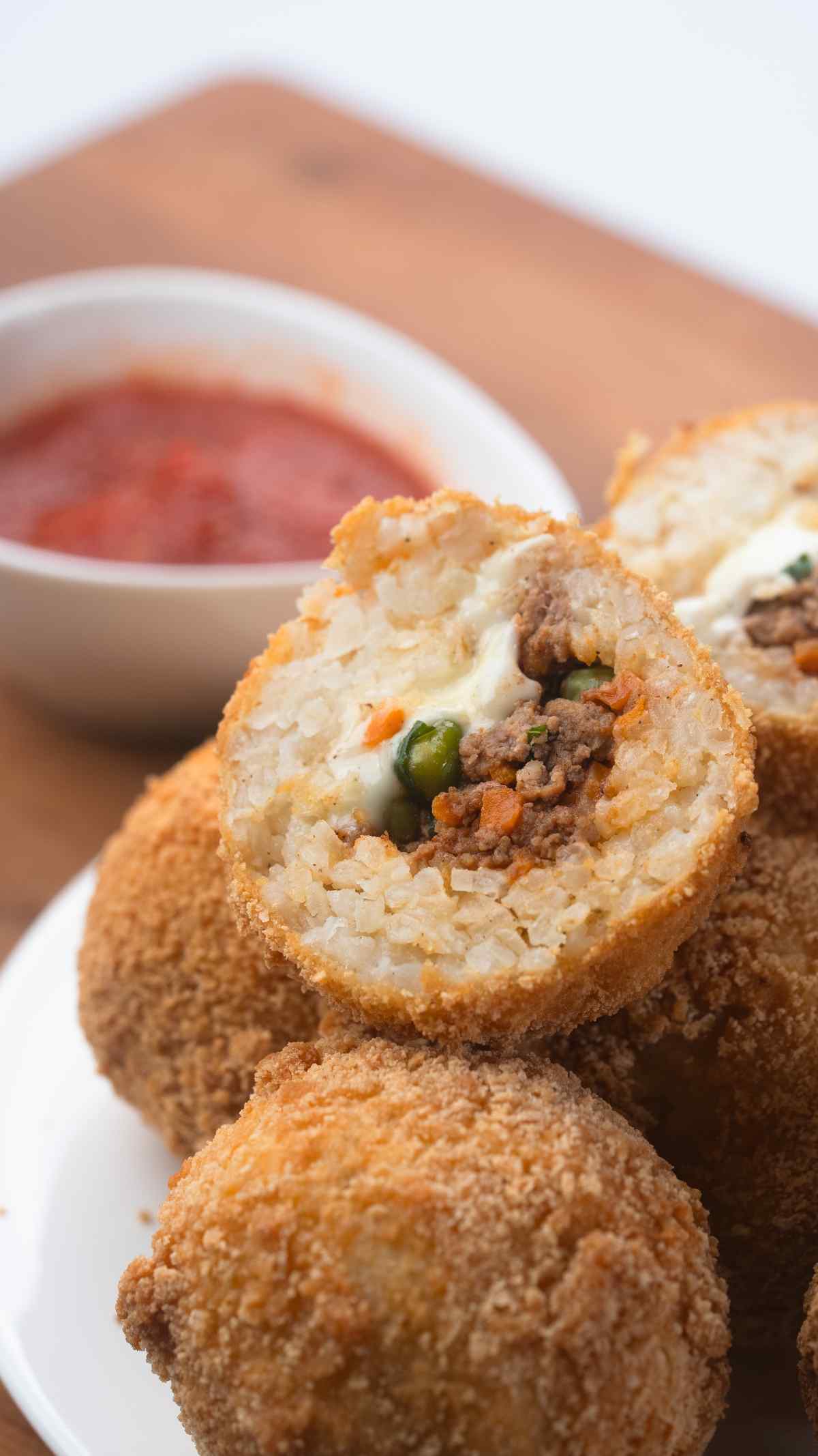 Italian Rice Balls - Arancini