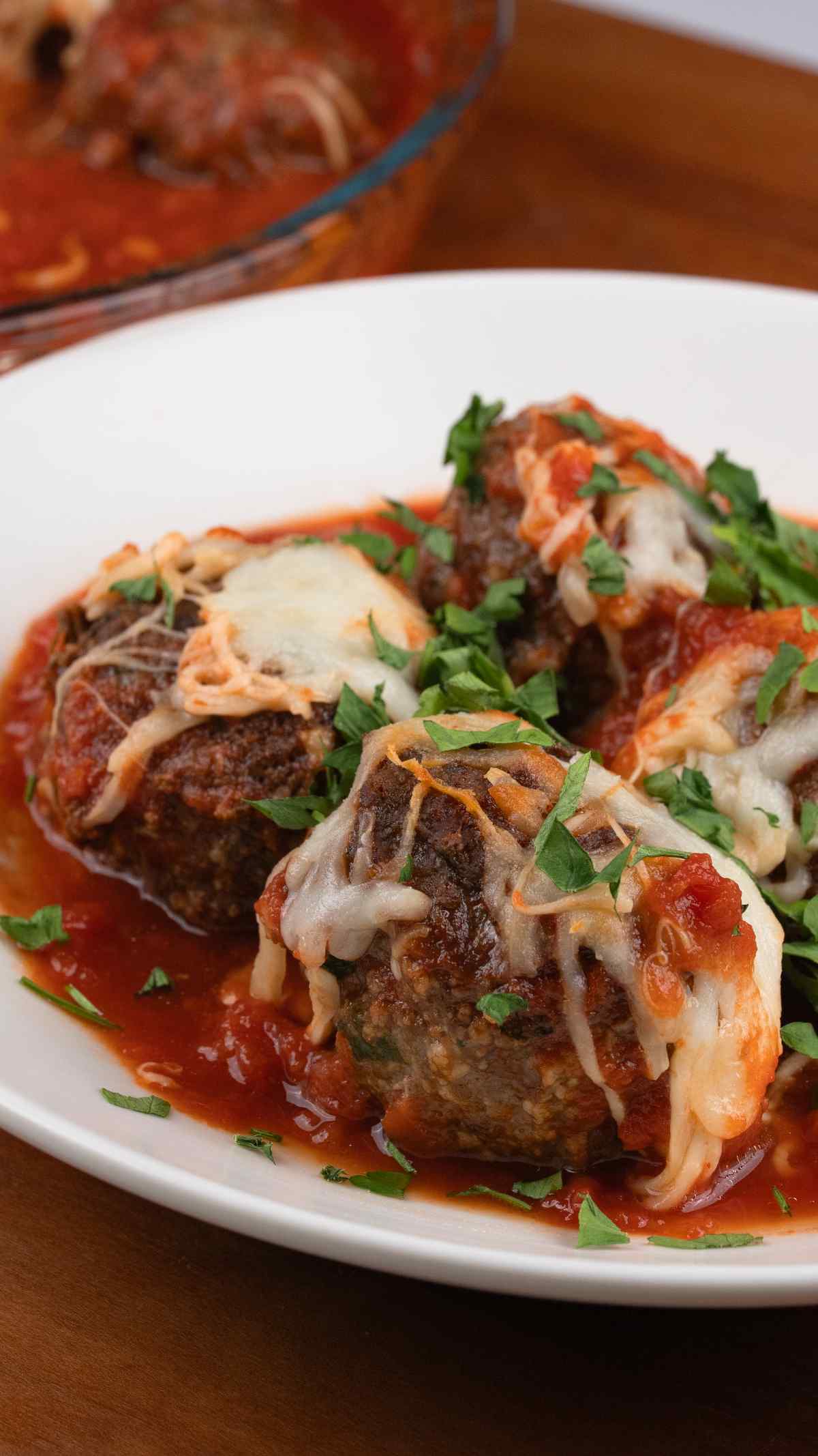 Meatball Parmigiana