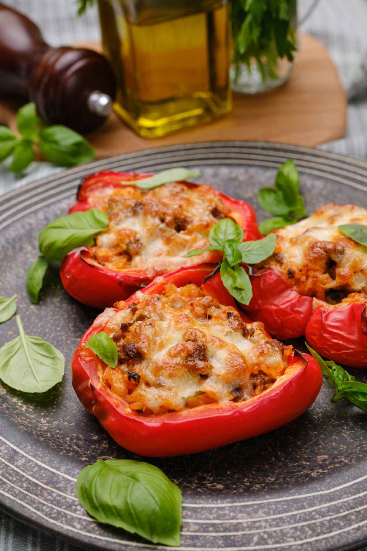 Stuffed Red Peppers