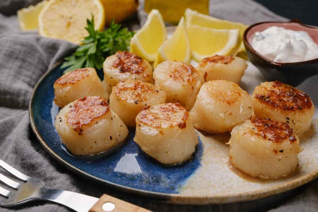 Pan Seared Scallops